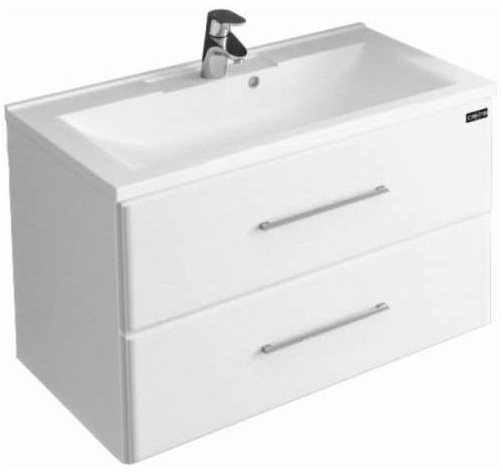 Тумба под раковину Омега 80 подвесная Санта 207022л