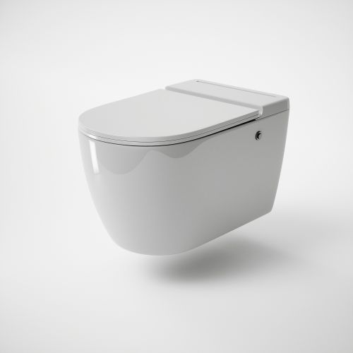 Унитаз GR-5502 impuls (570*360*375) БЕЛЫЙ подвесной с тонкой крышкой, 1 место