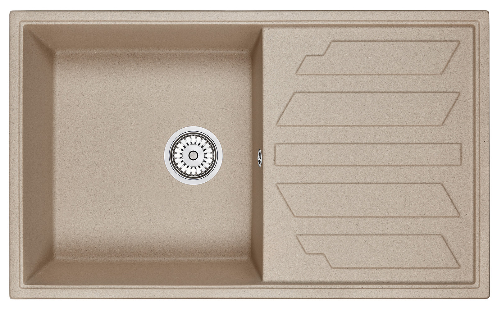Мойка кухонная Granula прямоугольная кварц 8601, ПЕСОК