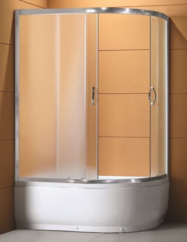 Душевое ограждение Loranto CS-1285 SK L 120х80х195, поддон 43 см