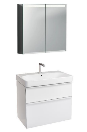 Комплект мебели "Идеальная тройка" Geberit Smyle 75 см 529.353.00.7