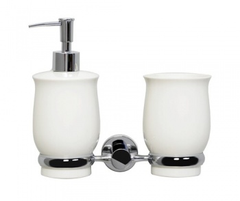 Держатель стакана и дозатора Wasserkraft K-24289