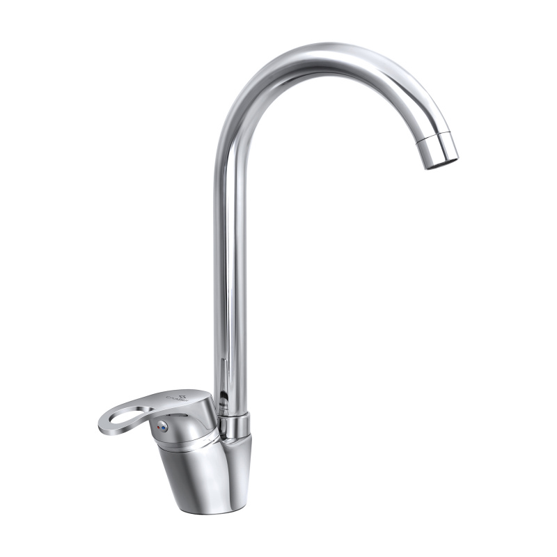 Смеситель для кухонной мойки с высоким изливом Славен СЛ-ОД-Б22