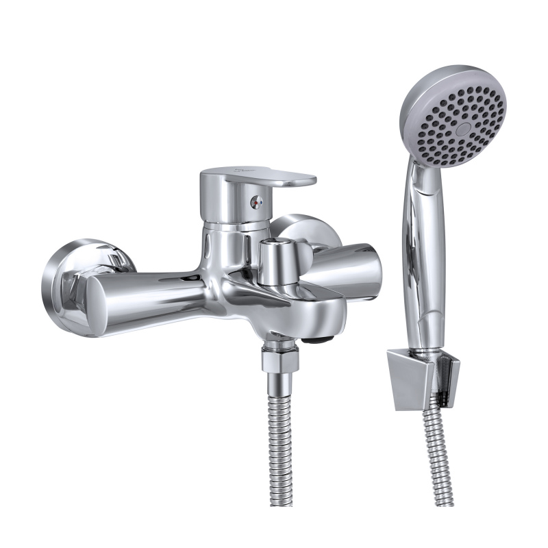 Смеситель для ванны с коротким изливом, с лейкой Славен СЛ-ОД-Л30