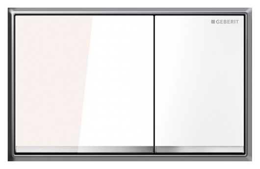 Клавиша смыва Geberit Omega 60 115.081.SI.1 белый