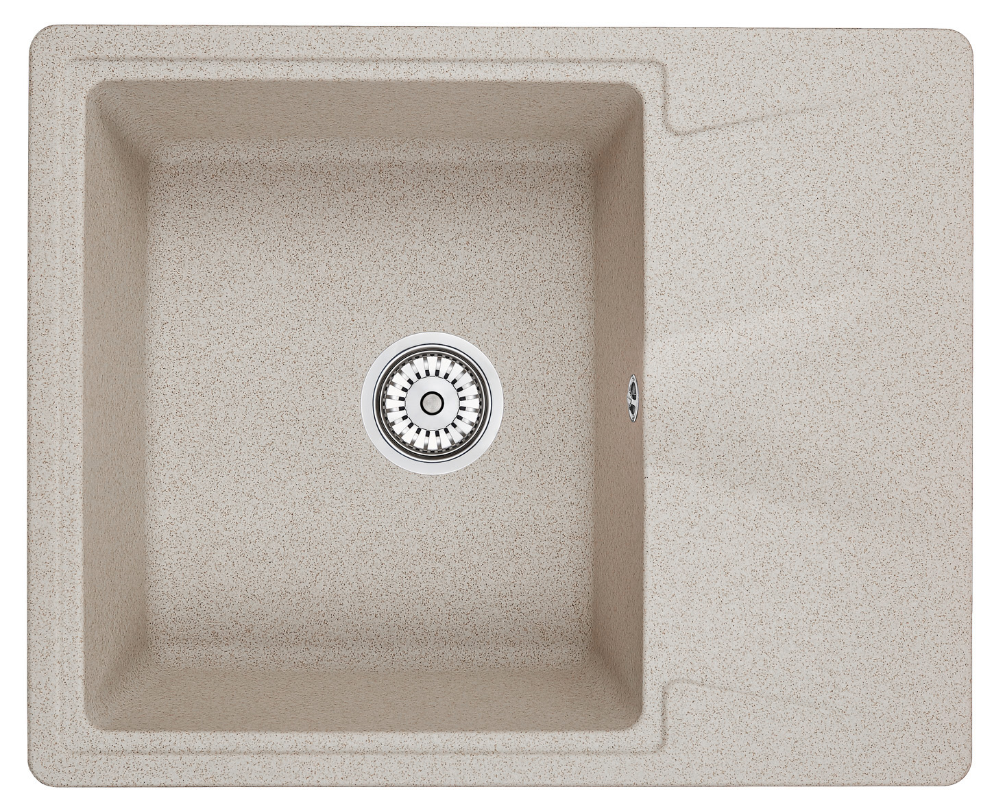 Мойка кухонная Granula прямоугольная кварц 6201, ПИРИТ