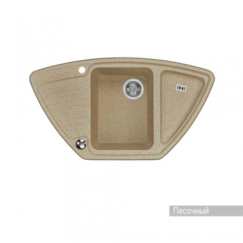 Мойка для кухни Aquaton Лория угловая песочная 1A715032LR220