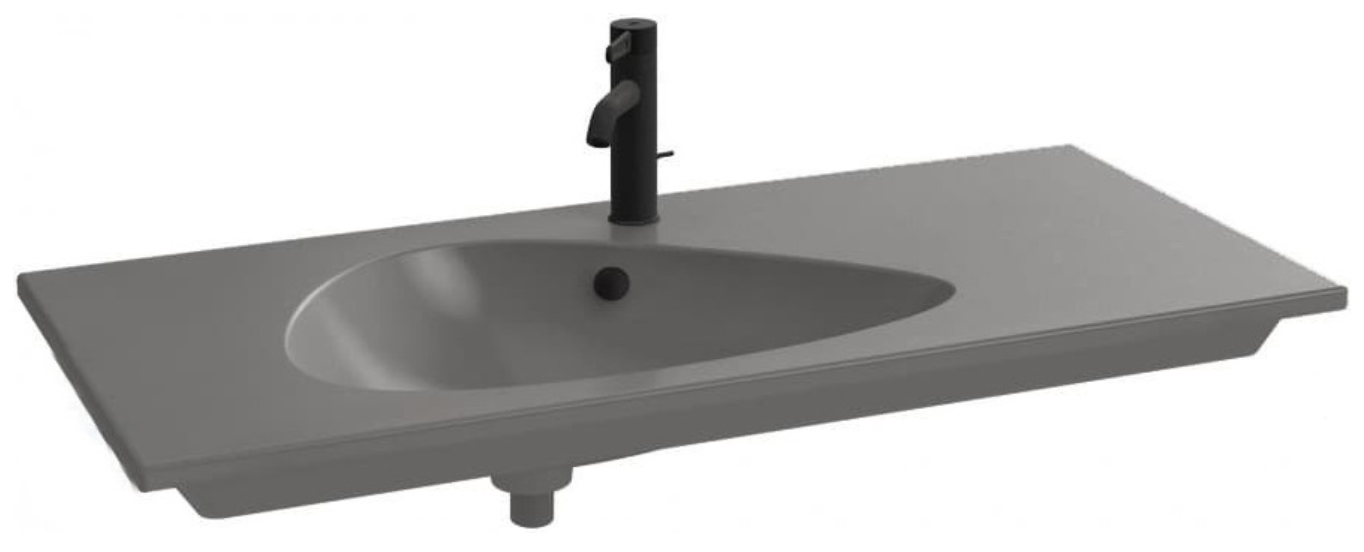 Подвесная раковина-столешница Jacob Delafon Nouvelle Vague 121х51 см  EXAP112-Z-MG2