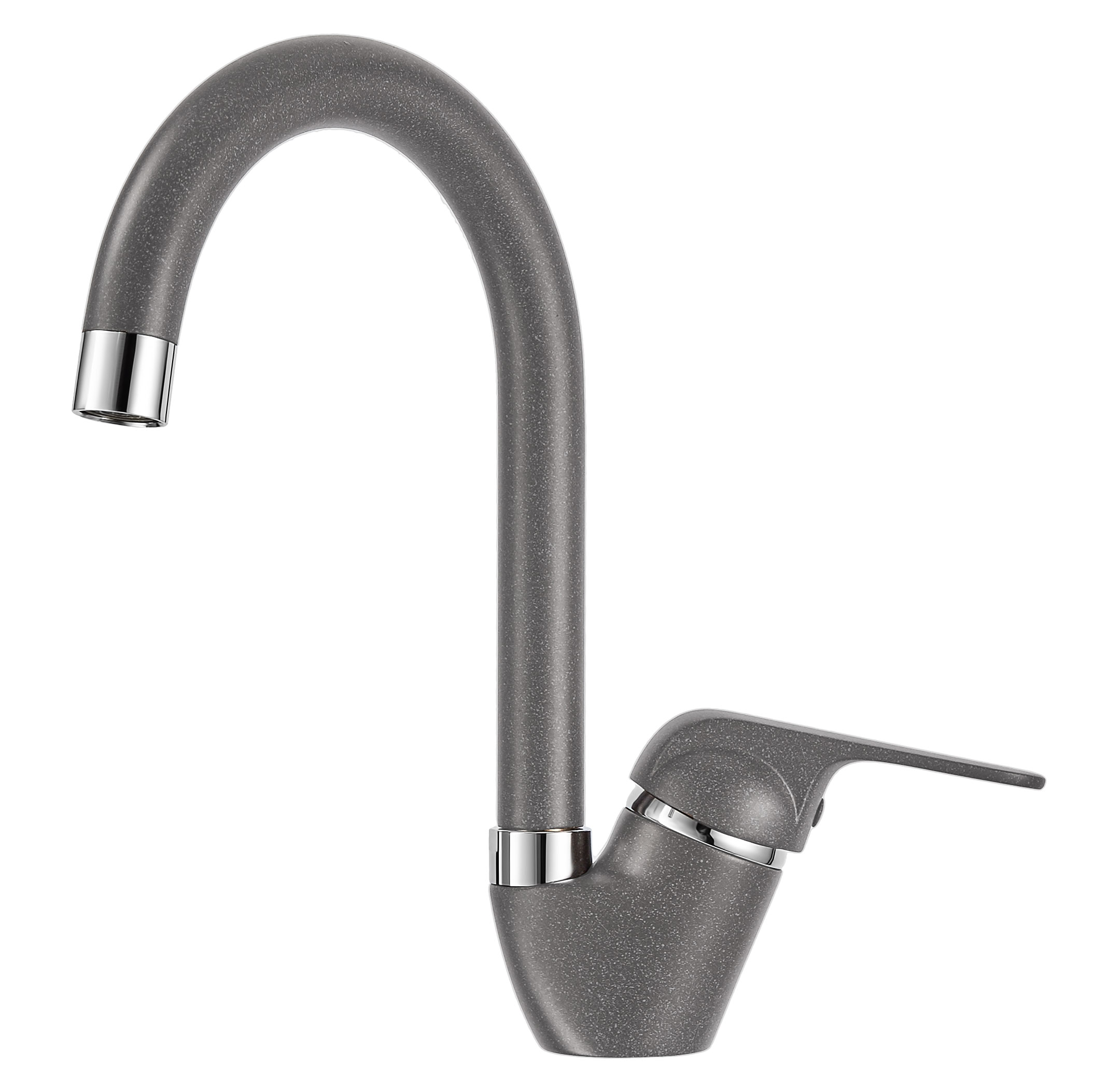 Смеситель для кухни Granula GR-1024 графит, 1024bg