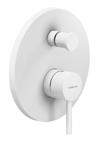 Смеситель для душа Nobili Live LV00100/EWM Polar white