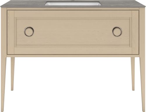 Тумба Kerama Marazzi PLAZA Classic Neo напольная с ящиком 120, капучино матовая