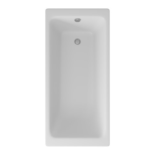 Ванна чугунная Delice Parallel 1600х700, без ручек