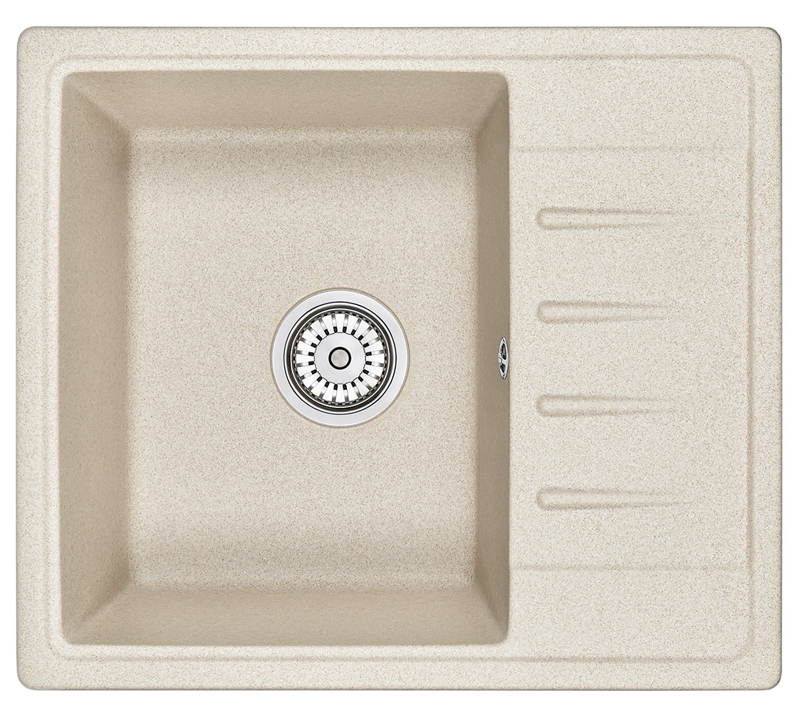 Мойка кухонная Granula прямоугольная кварц 5803, БЕЖЕВЫЙ