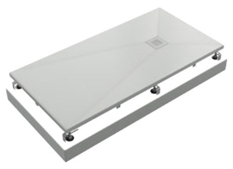 Экран для поддона Creto Ares 120x80 ПС, белый