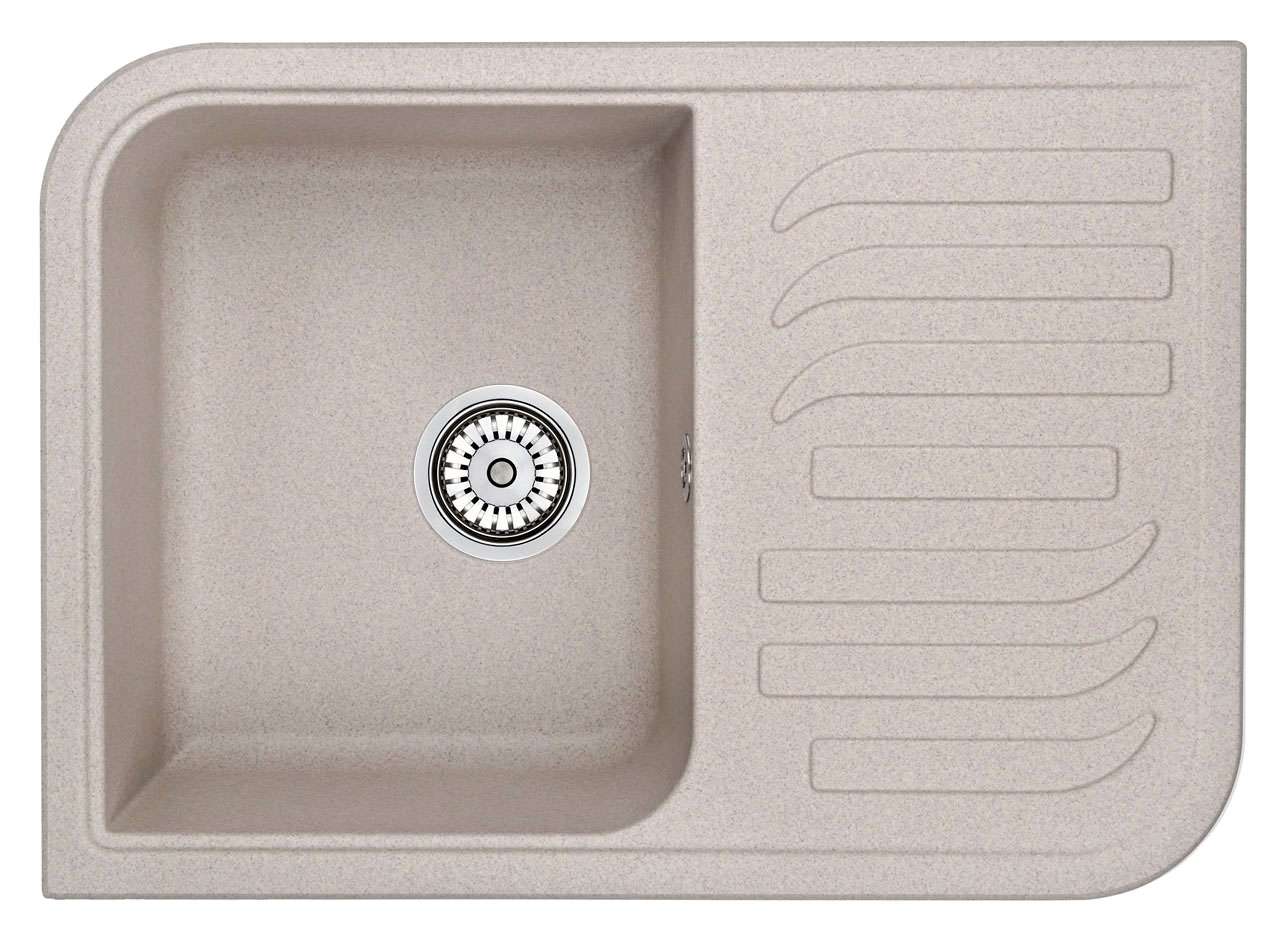 Мойка кухонная Granula прямоугольная кварц 7001, АНТИК