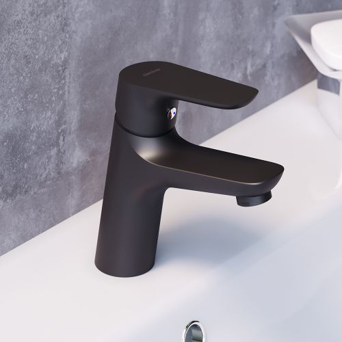 770210301 Jupiter, смеситель для умывальника, черный