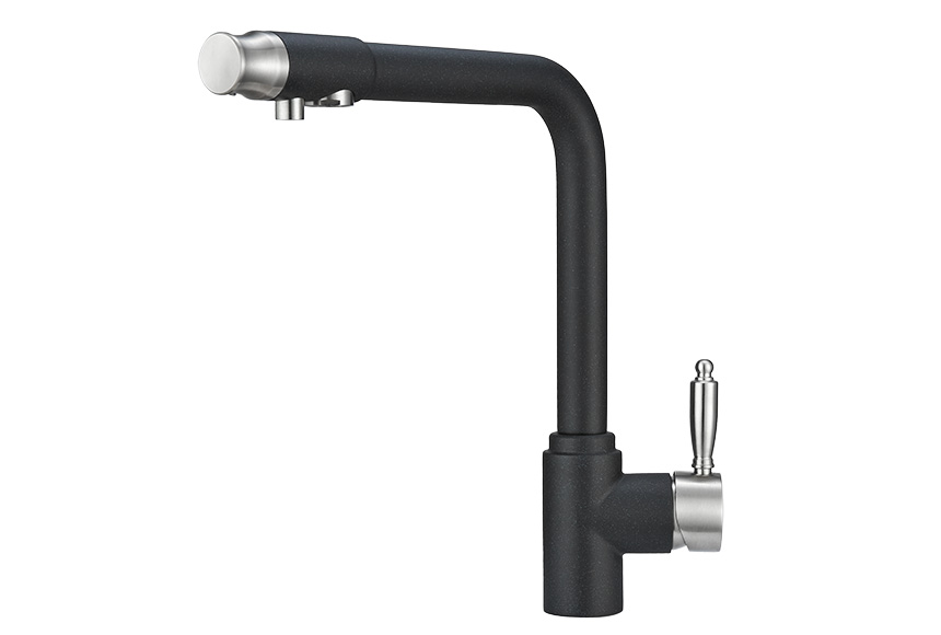 Смеситель для кухни Granula GR-2301 черный, 2301bl