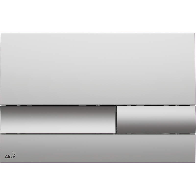 Клавиша смыва AlcaPlast M1732 хром - матовая
