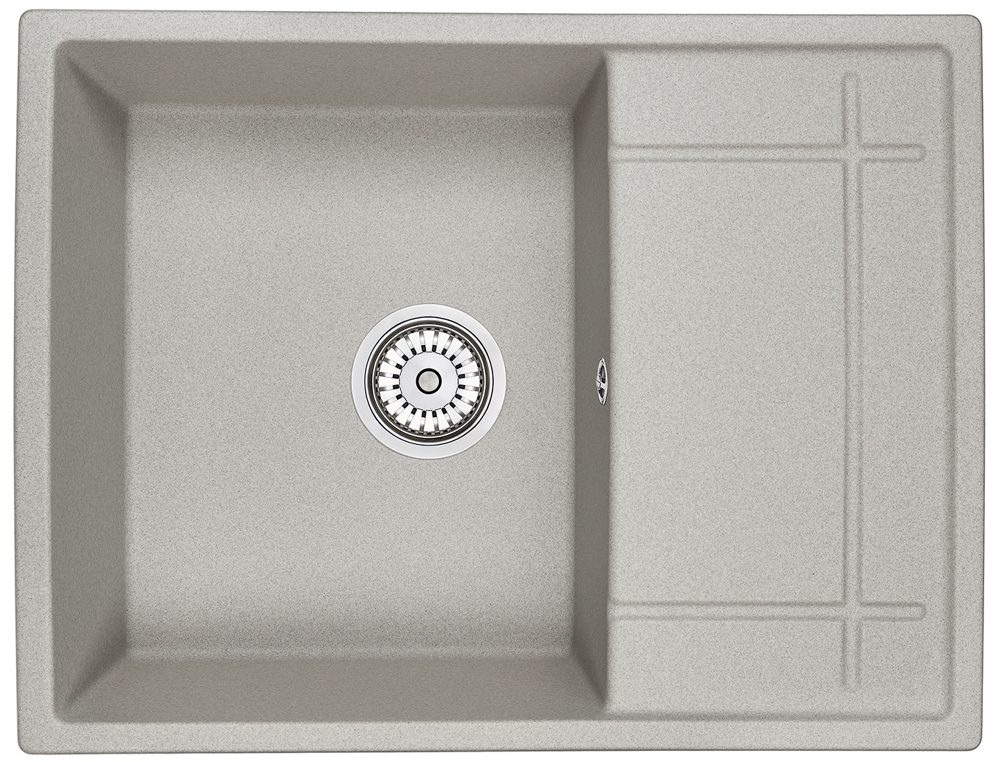 Мойка кухонная Granula прямоугольная кварц 6501, БАЗАЛЬТ