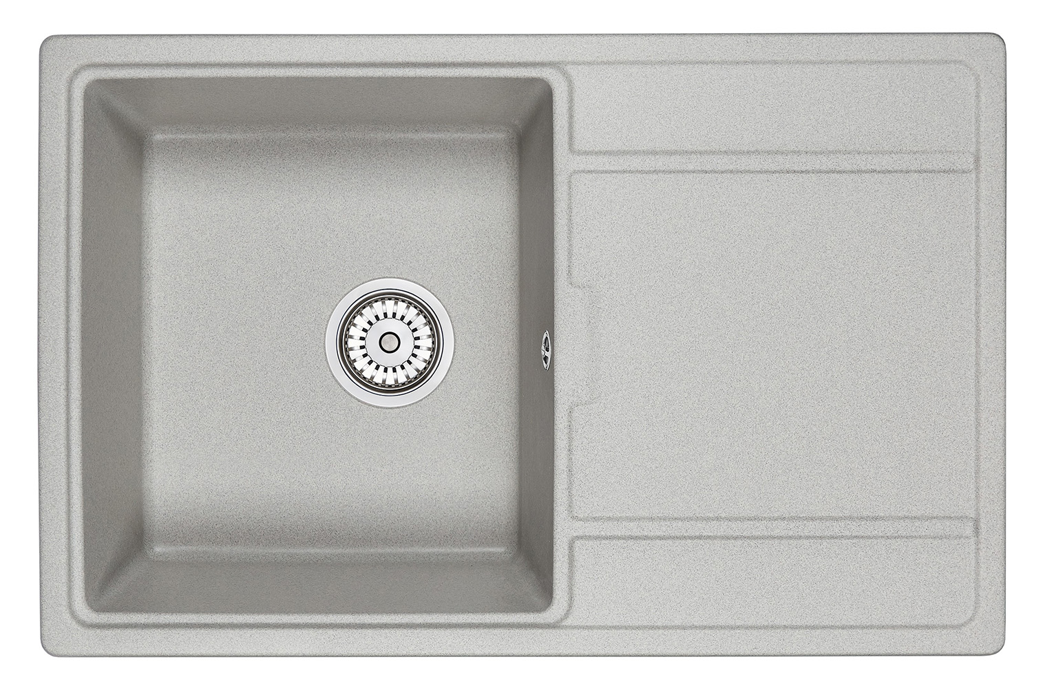 Мойка кухонная Granula прямоугольная кварц 7804, БАЗАЛЬТ