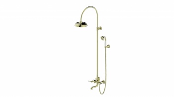 Душевая колонна со смесителем для ванны Bravat Art F65193BAF-A2-RUS