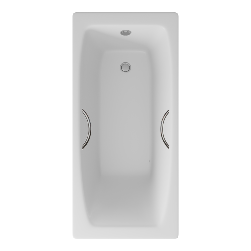 Ванна чугунная Delice Repos 1700х700, с ручками