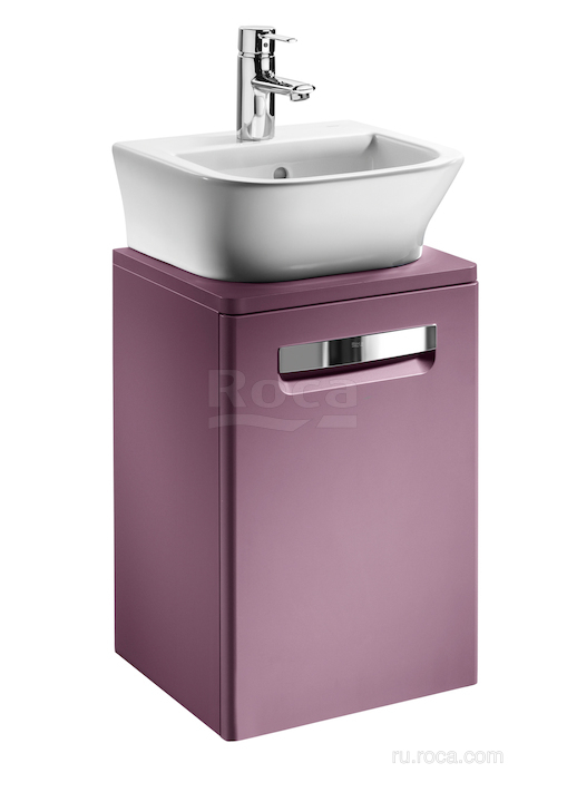 Тумба под раковину Roca The Gap 45 фиолетовая ZRU9302743