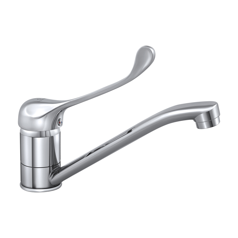 Смеситель для кухонной мойки с длинным изливом Славен СЛ-ОД-Х81