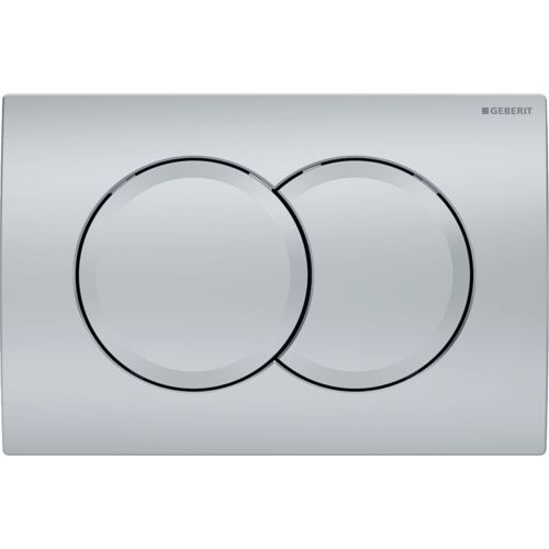 КЛАВИША СМЫВА GEBERIT DELTA01 МАТОВЫЙ ХРОМ 115.107.46.1