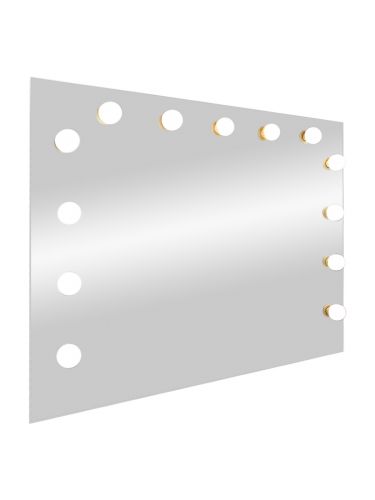 Зеркало Континент Гримерное 900х700 (13 ламп)