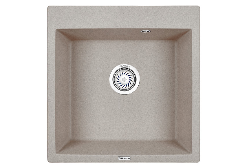 Мойка кухонная Granula квадратная кварц 5102, АНТИК