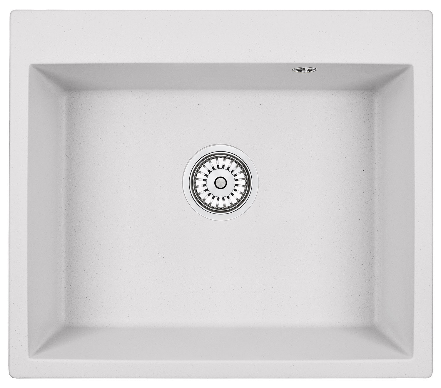 Мойка кухонная Granula квадратная кварц 6001, АРКТИК
