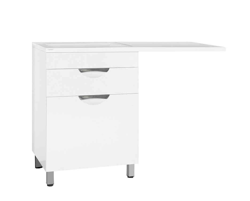 Тумба под раковину Жасмин 60, Космос/Даллас 120, с корзиной