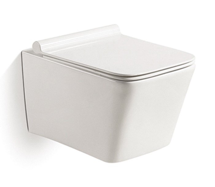 Унитаз подвесной Grossman GR-4441 безободковый с тонкой крышкой