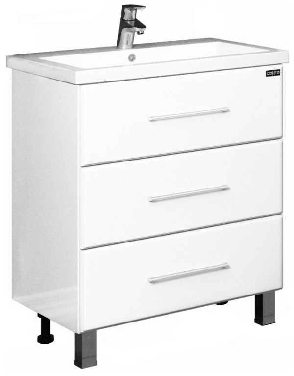Тумба под раковину Омега 65 люкс Санта 207016л