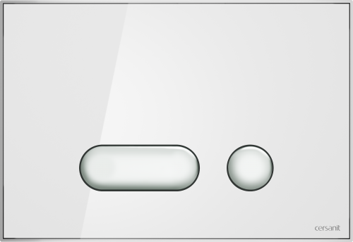 Клавиша INTERA для инсталляций Cersanit LINK PRO/VECTOR/LINK/HI-TEC пластик белый P-BU-INT/Wh