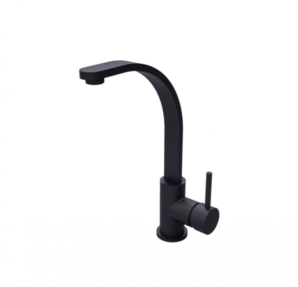 Смеситель на раковину BESCO Decco I черный матовый