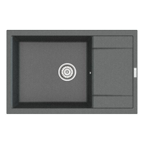 Мойка кухонная Point Велета 78 PN3002GR, графит