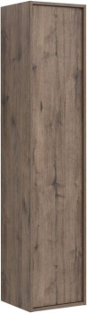 Шкаф-пенал Aquanet Lino (Flat) 35 дуб веллингтон 00295038