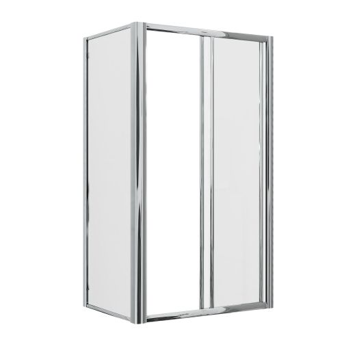Душ.ограждение GR-1280 Alba (120*80*190) прямоугольник, дверь раздвижная 2 место