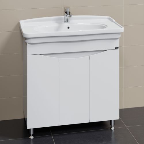 Тумба для умывальника напольная "Сатурн 85" 3 дв.( ум. Модерн 85) СанТа