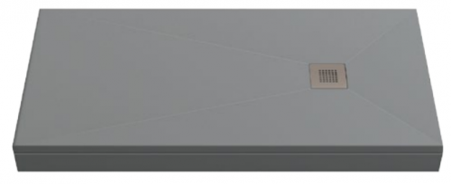 Душевой поддон Creto Ares 120x90, серый