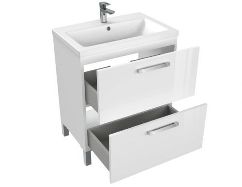 Тумба под раковину напольная MELAR 70 для COMO 70 белый