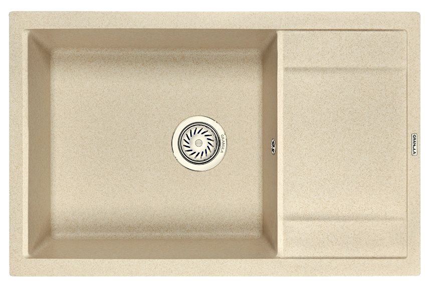 Мойка кухонная Granula прямоугольная кварц 7805, ПЕСОК
