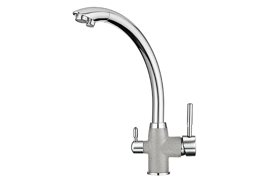 Смеситель для кухни Granula GR-3167 базальт, 3167bt