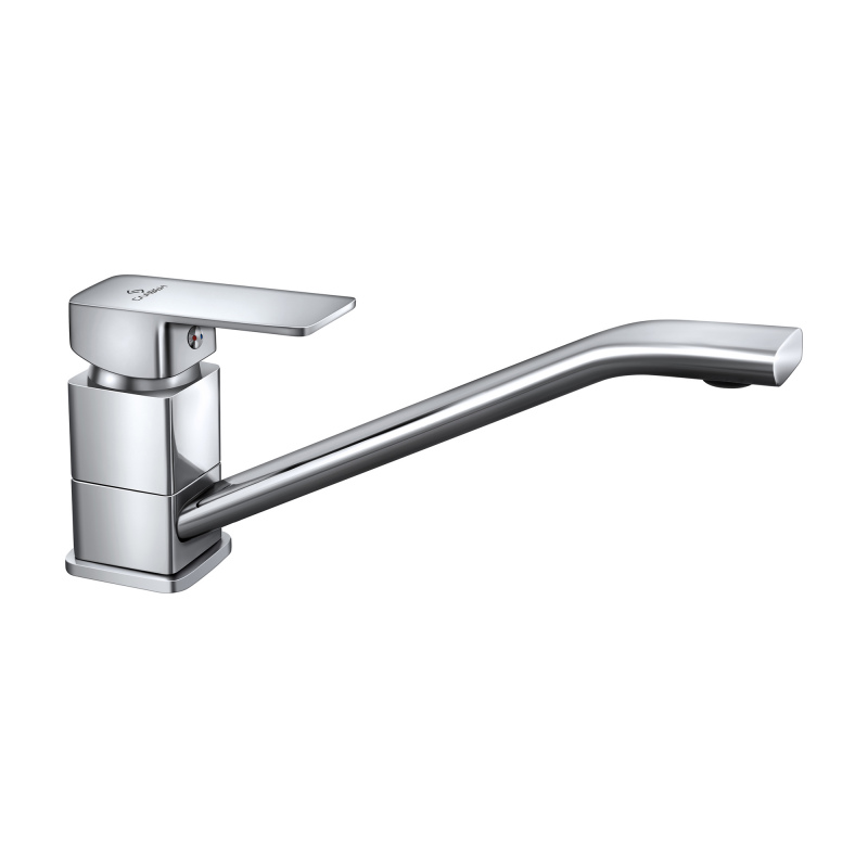 Смеситель для кухонной мойки с длинным изливом 25 см Славен СЛ-ОД-Н21