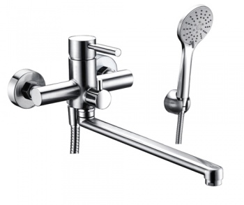 Смеситель для ванны с длинным изливом Wasserkraft Main 4102L