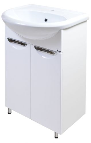 Тумба Emmy Милли 50 с раковиной Ладога