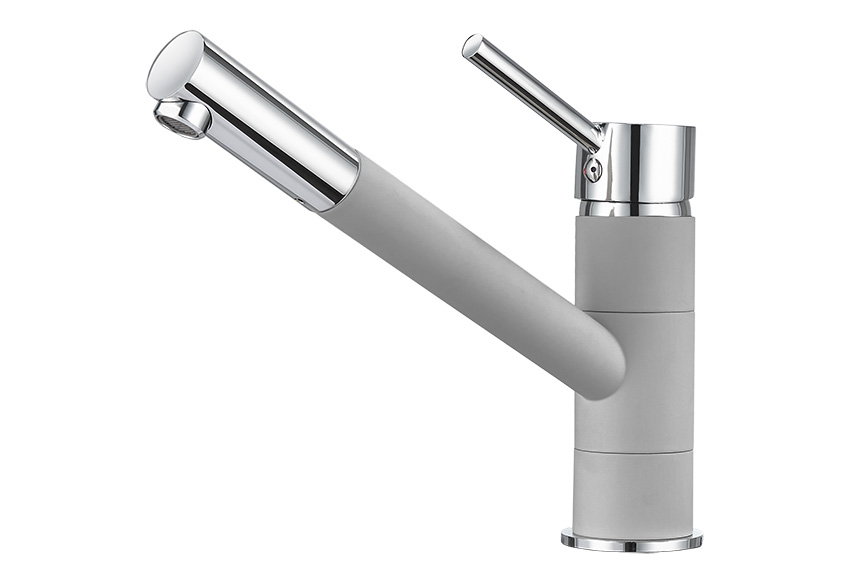 Смеситель для кухни Granula GR-0010 алюминиум, 0010al