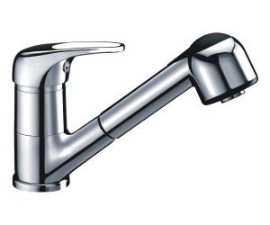 Смеситель для кухни с выдвижной лейкой Wasserkraft Oder 6365